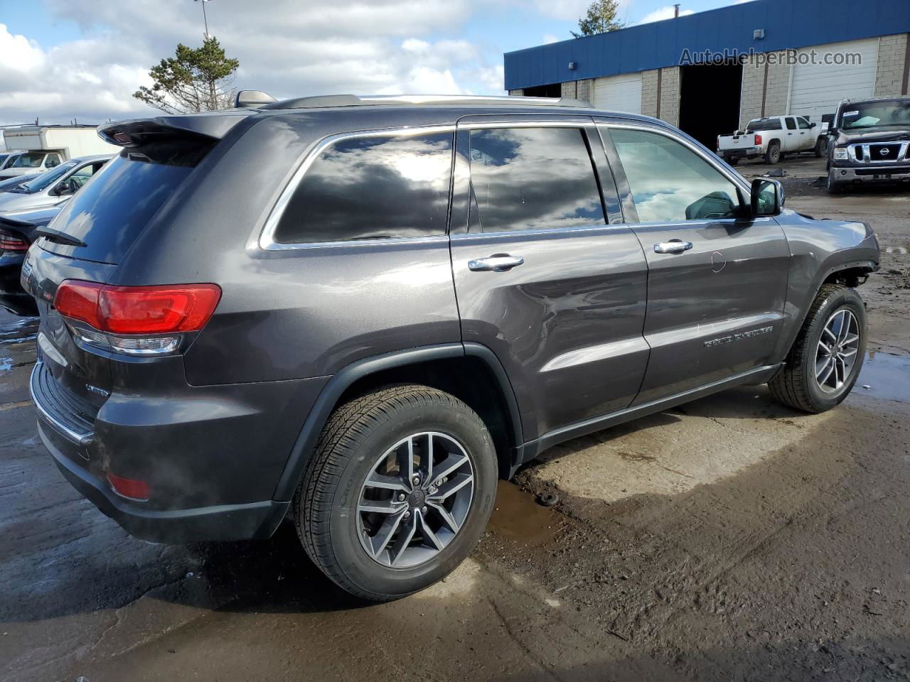 2019 Jeep Grand Cherokee Limited Угольный vin: 1C4RJFBG1KC639216