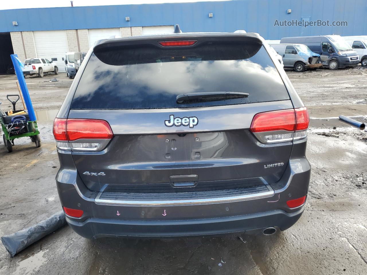 2019 Jeep Grand Cherokee Limited Угольный vin: 1C4RJFBG1KC639216