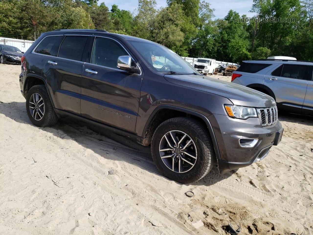 2019 Jeep Grand Cherokee Limited Gray vin: 1C4RJFBG1KC642732