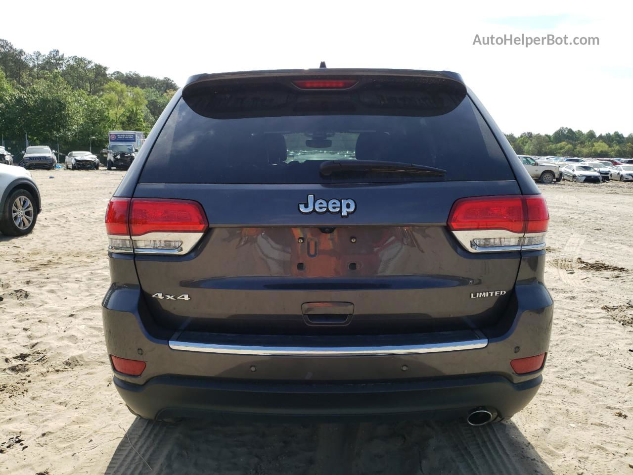 2019 Jeep Grand Cherokee Limited Gray vin: 1C4RJFBG1KC642732