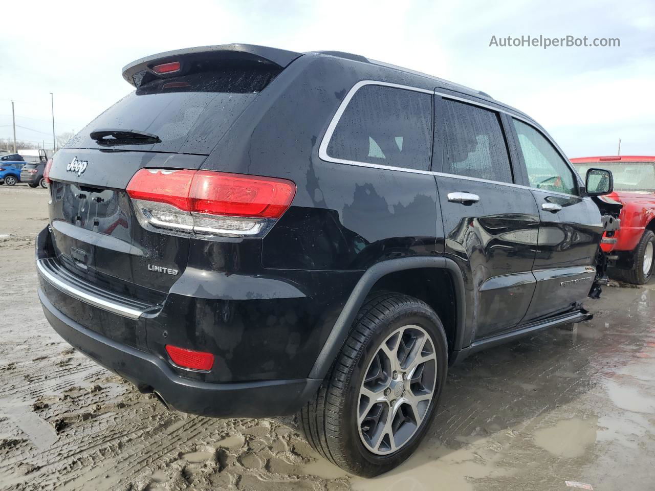 2019 Jeep Grand Cherokee Limited Черный vin: 1C4RJFBG1KC667792