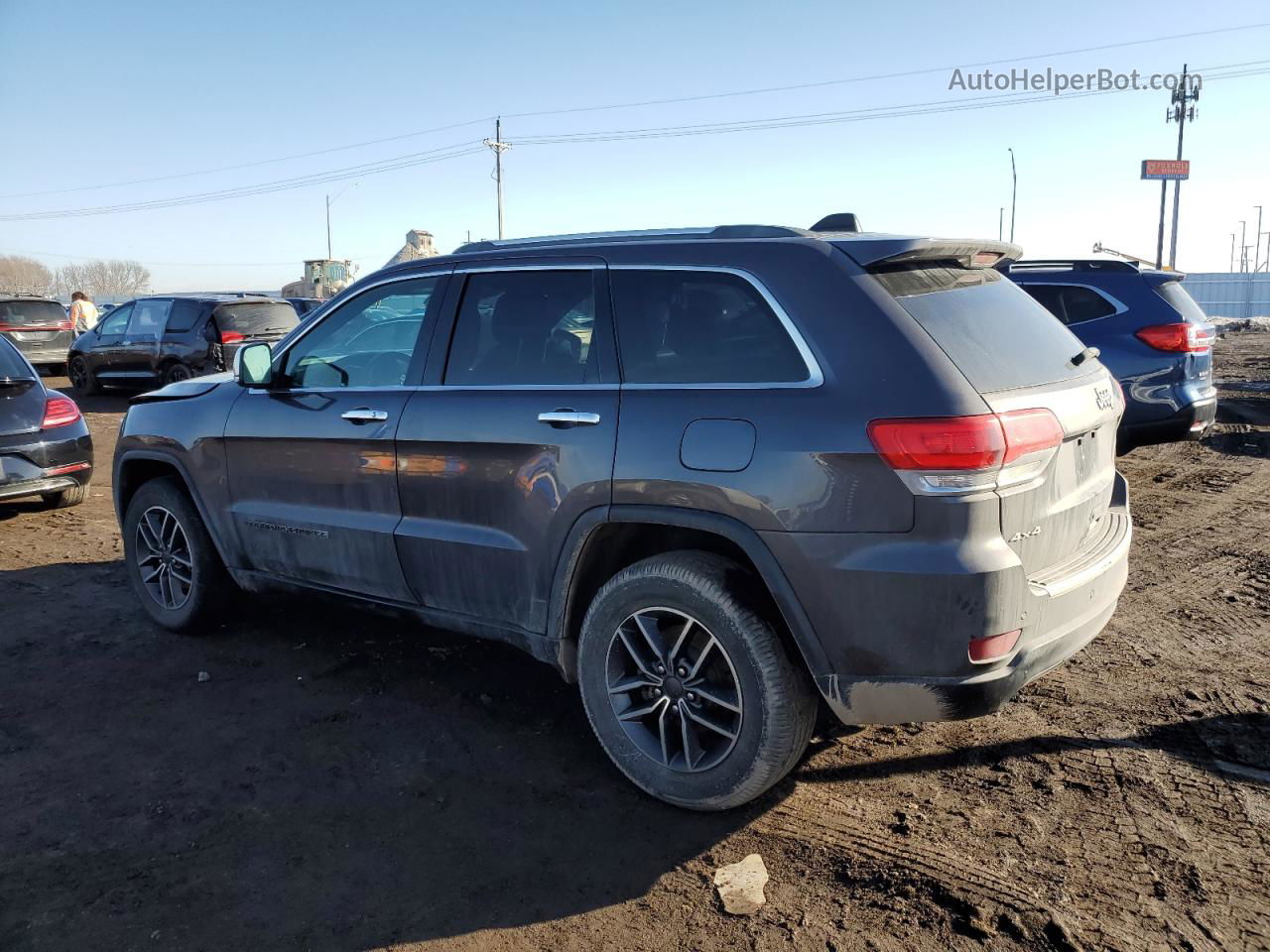 2019 Jeep Grand Cherokee Limited Gray vin: 1C4RJFBG1KC724332