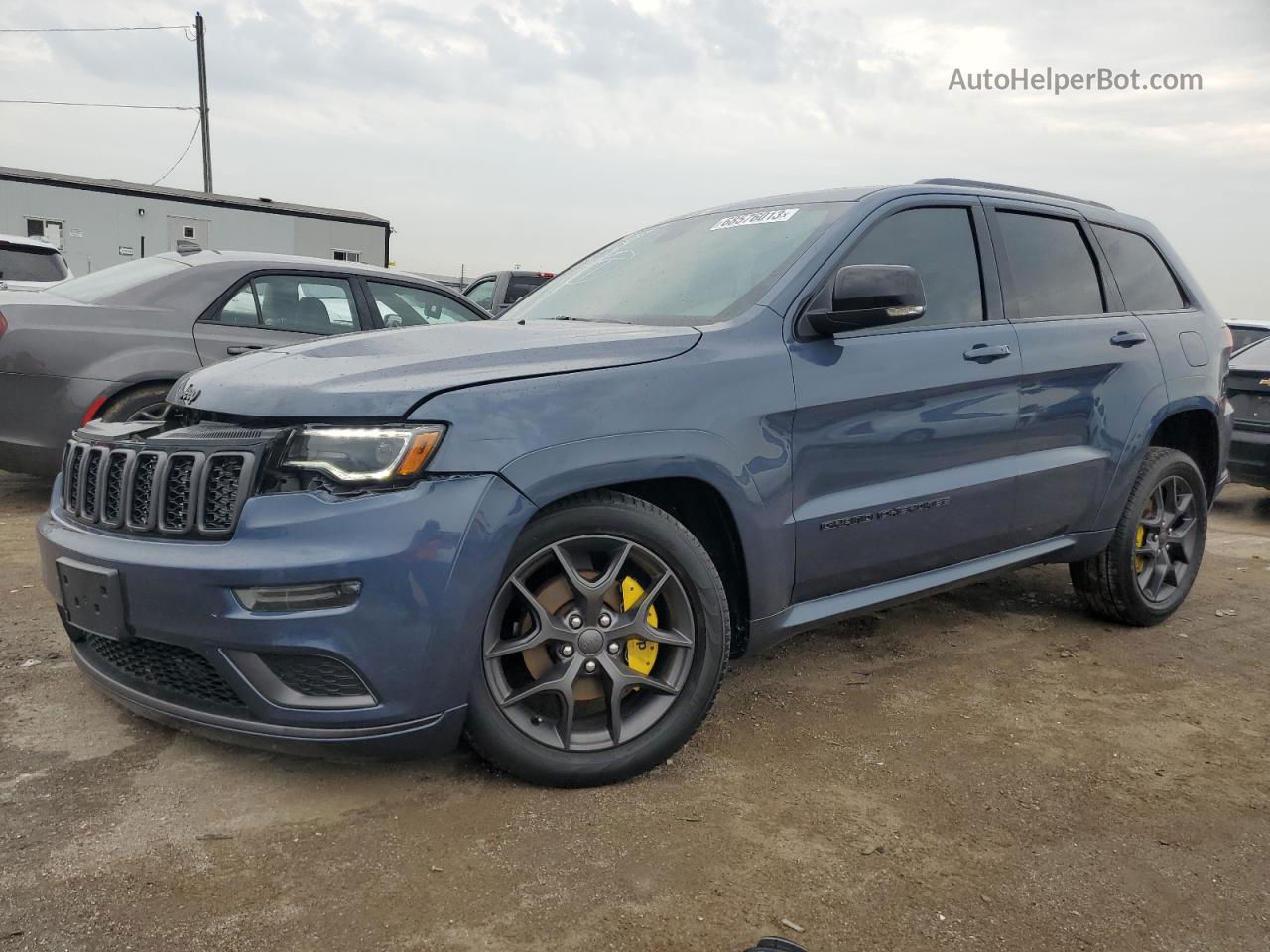 2019 Jeep Grand Cherokee Limited Blue vin: 1C4RJFBG1KC800437