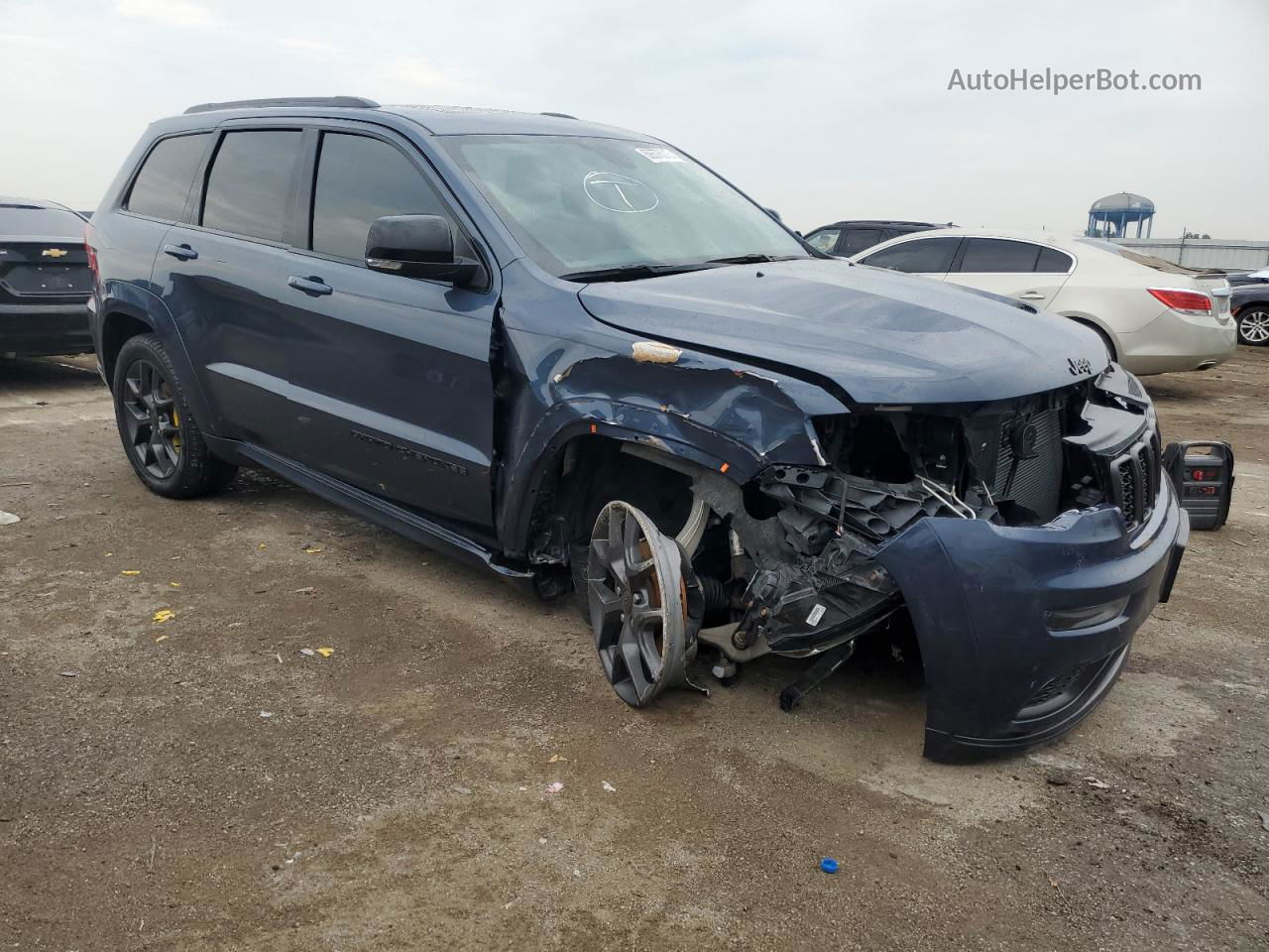 2019 Jeep Grand Cherokee Limited Blue vin: 1C4RJFBG1KC800437