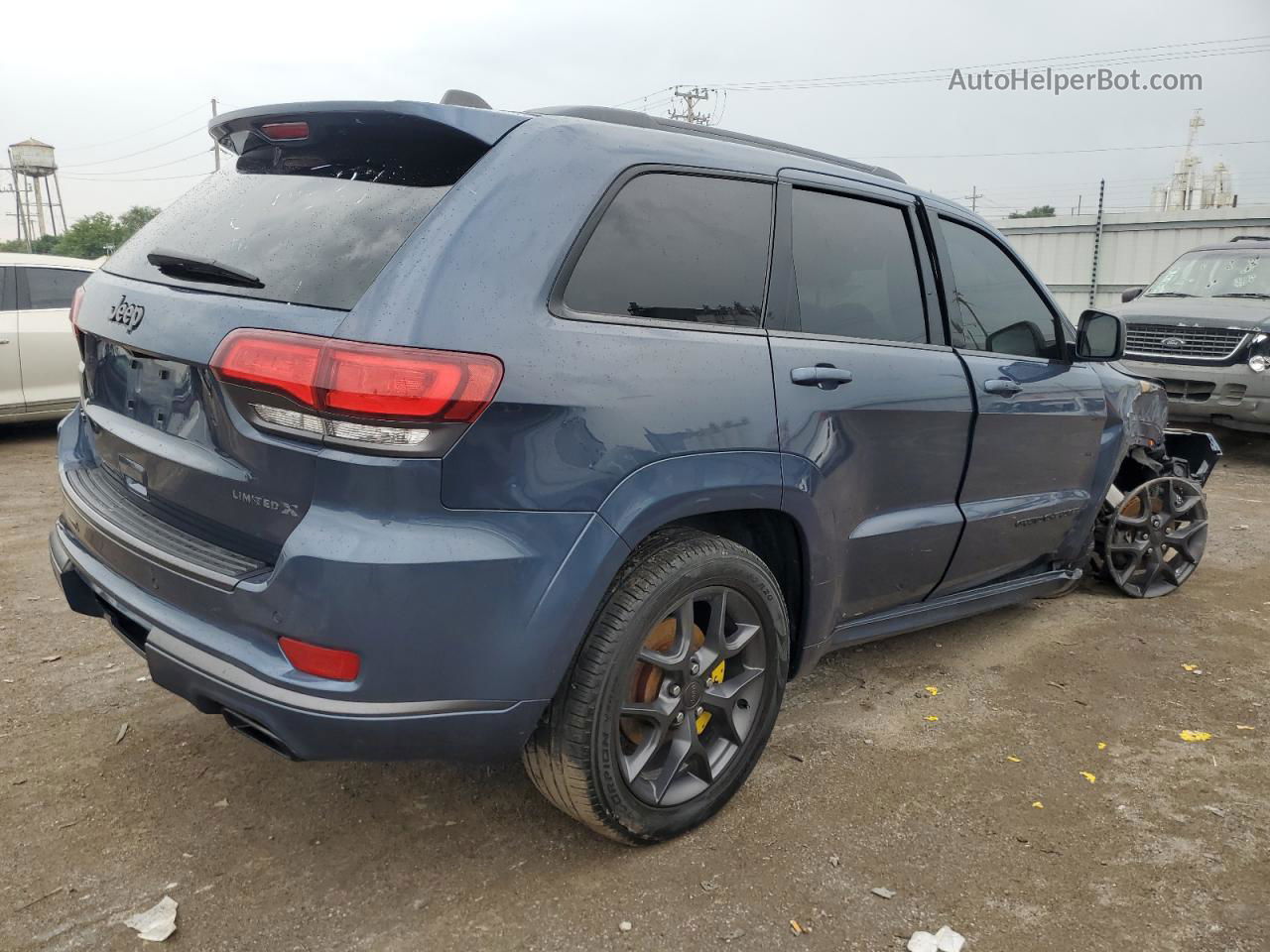 2019 Jeep Grand Cherokee Limited Blue vin: 1C4RJFBG1KC800437