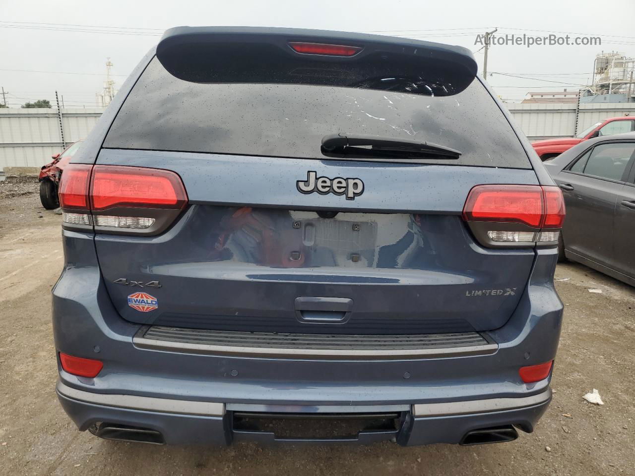 2019 Jeep Grand Cherokee Limited Blue vin: 1C4RJFBG1KC800437