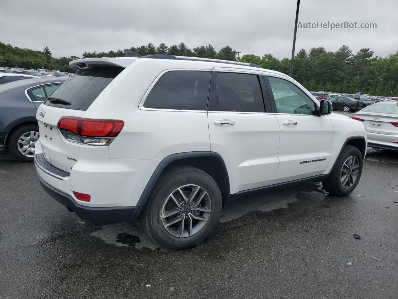 2021 Jeep Grand Cherokee Limited White vin: 1C4RJFBG1MC510525