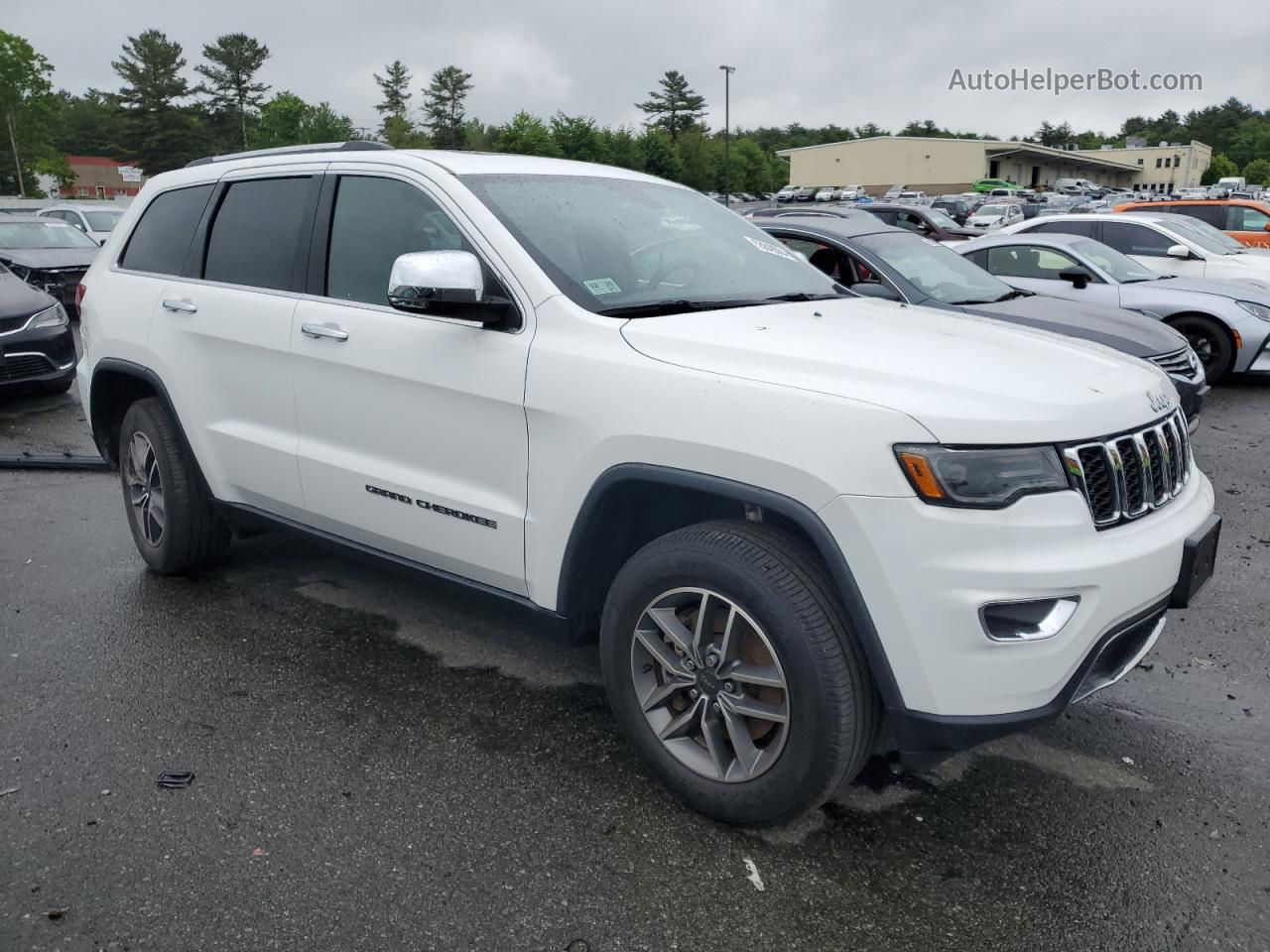 2021 Jeep Grand Cherokee Limited White vin: 1C4RJFBG1MC510525