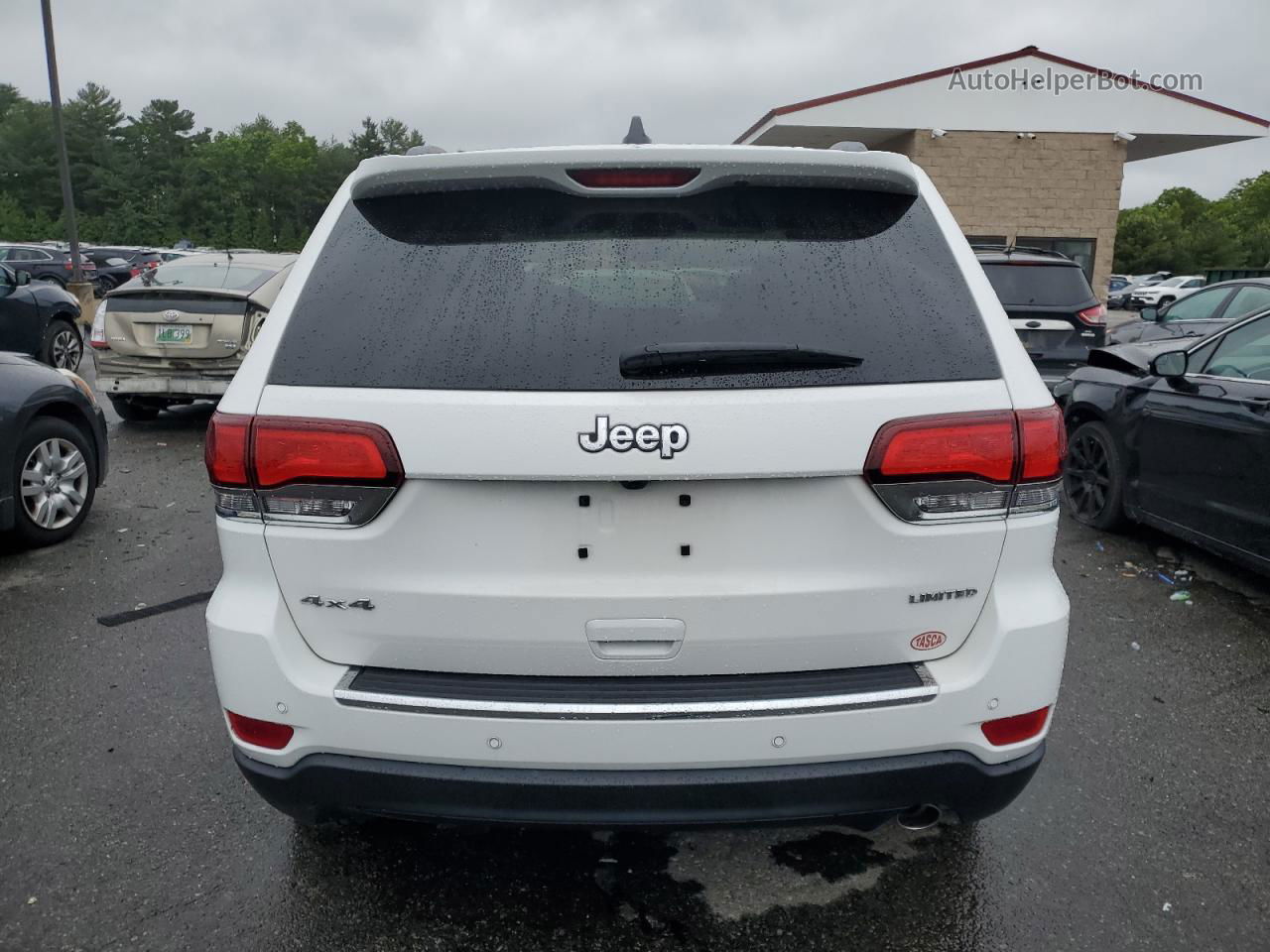 2021 Jeep Grand Cherokee Limited White vin: 1C4RJFBG1MC510525