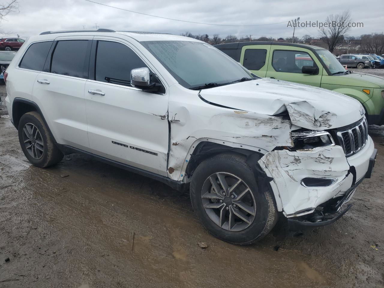 2021 Jeep Grand Cherokee Limited White vin: 1C4RJFBG1MC546120