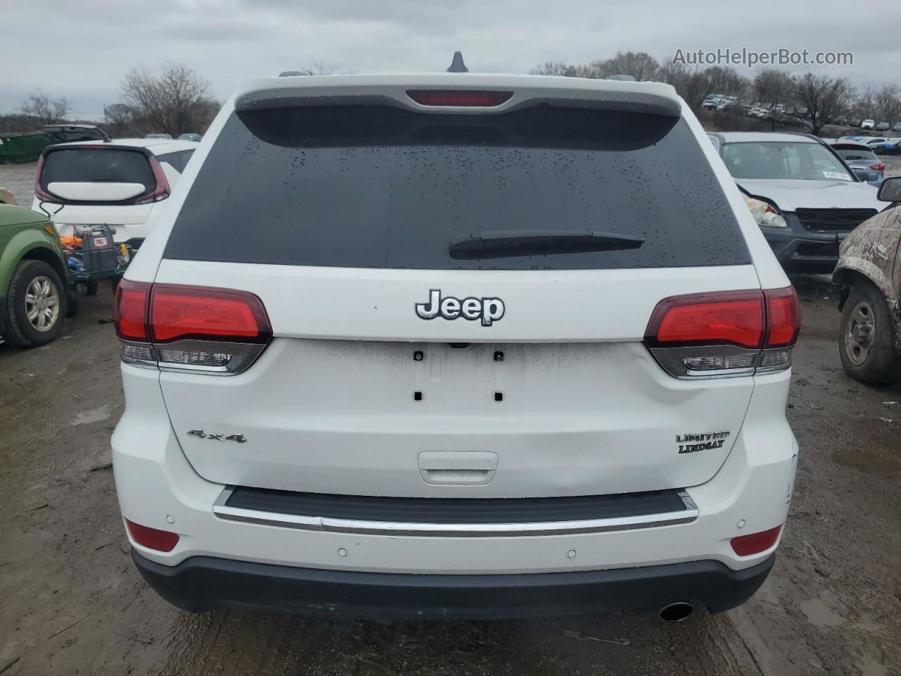 2021 Jeep Grand Cherokee Limited White vin: 1C4RJFBG1MC546120