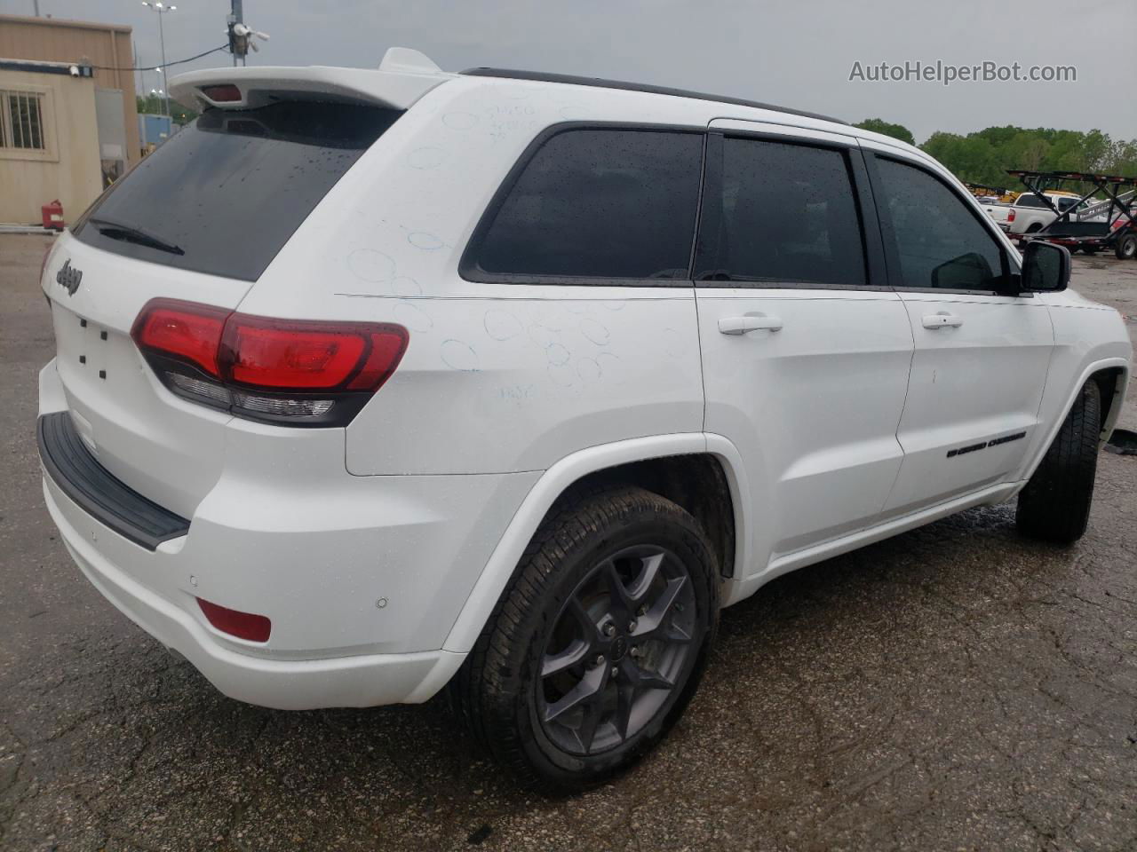 2021 Jeep Grand Cherokee Limited White vin: 1C4RJFBG1MC561801