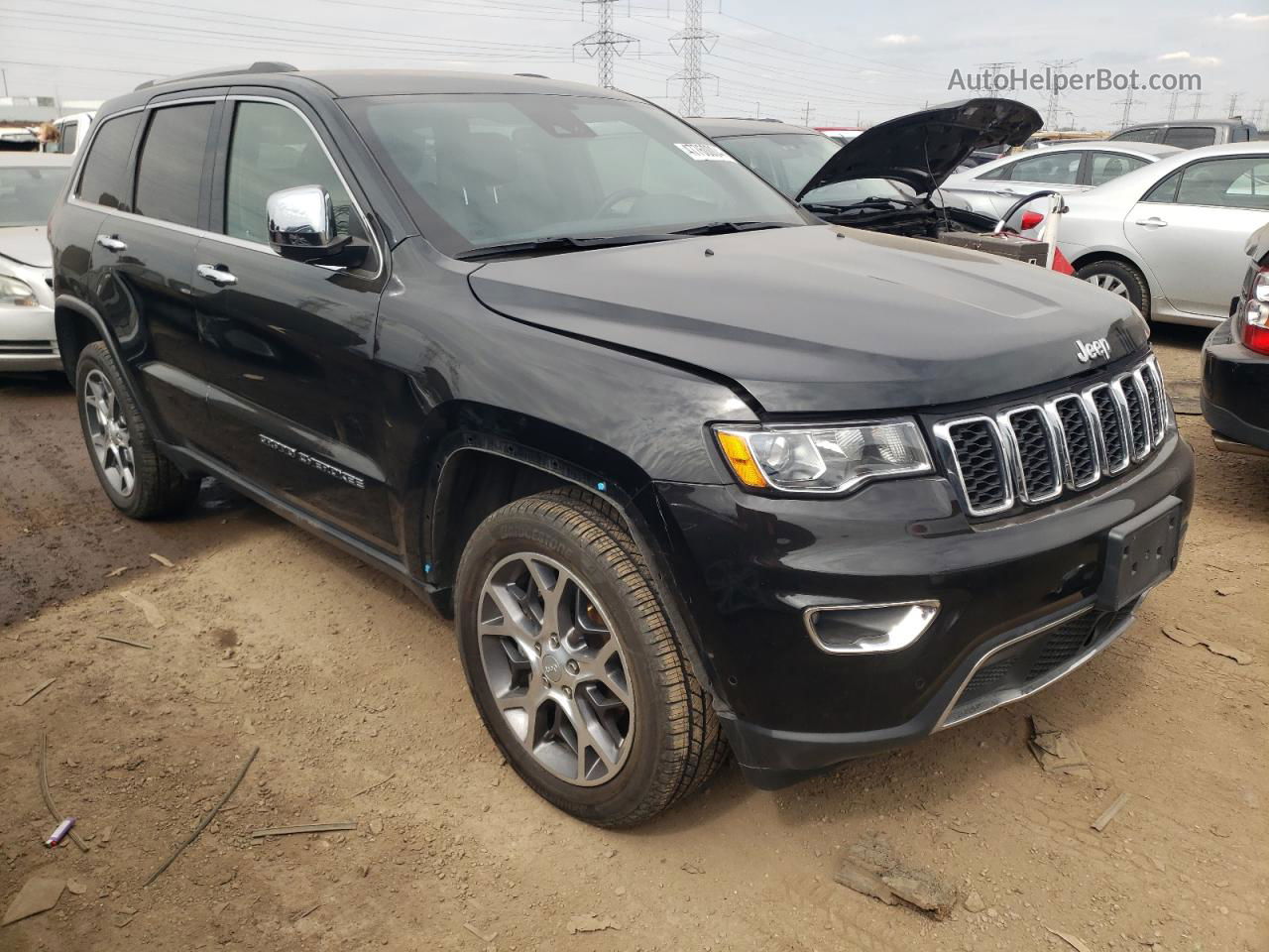 2021 Jeep Grand Cherokee Limited Black vin: 1C4RJFBG1MC648162