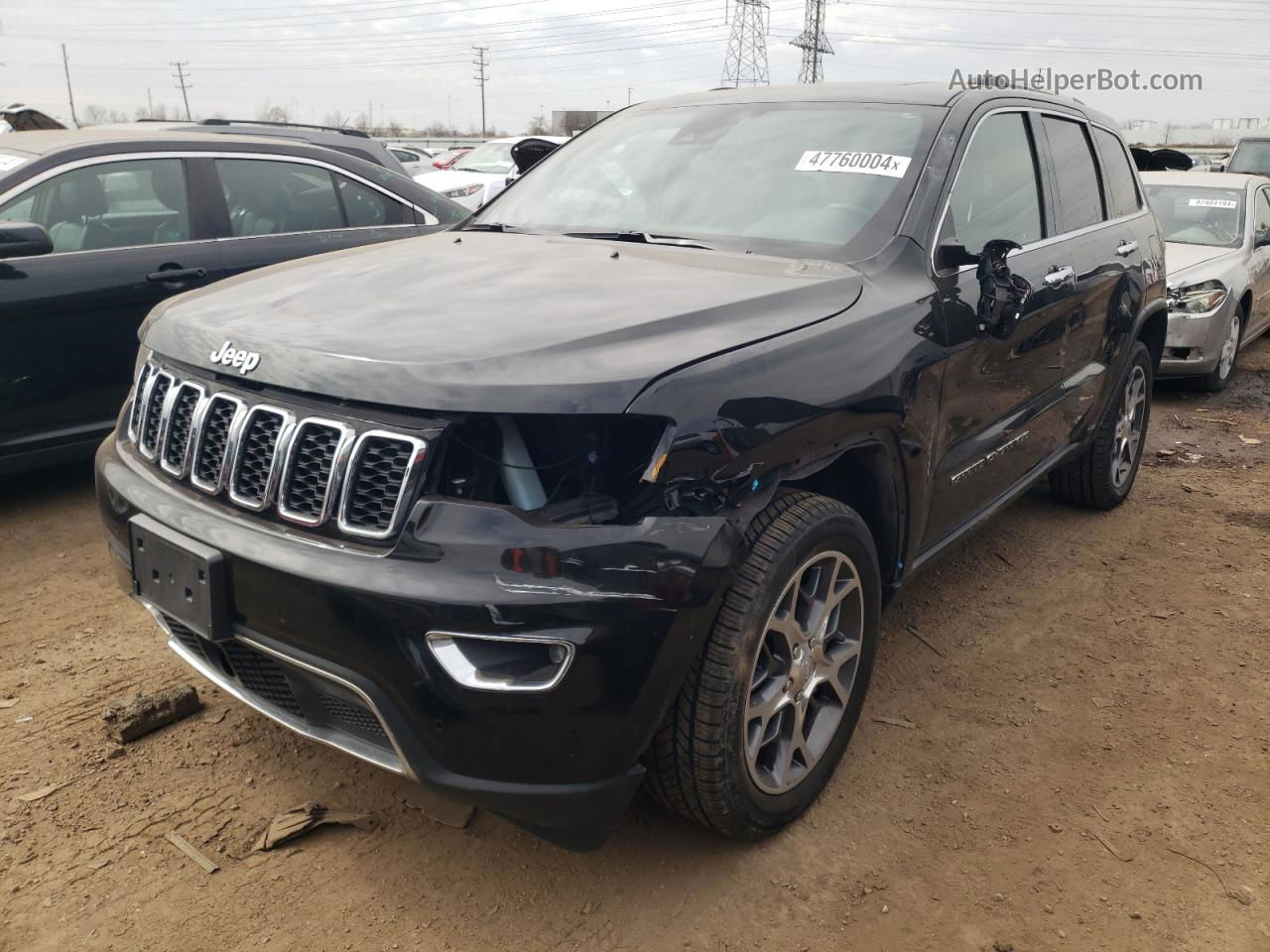 2021 Jeep Grand Cherokee Limited Black vin: 1C4RJFBG1MC648162