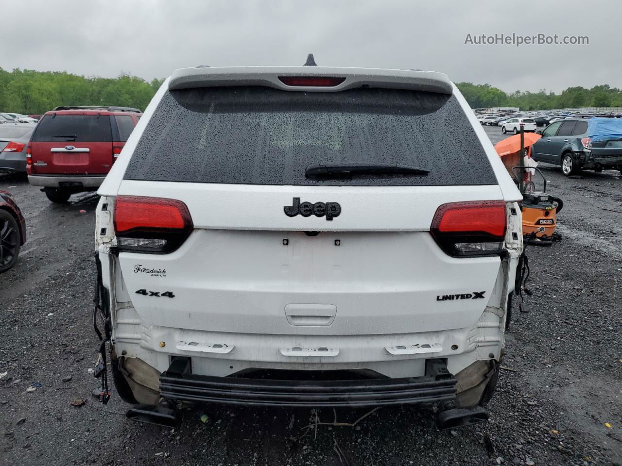 2021 Jeep Grand Cherokee Limited White vin: 1C4RJFBG1MC651885