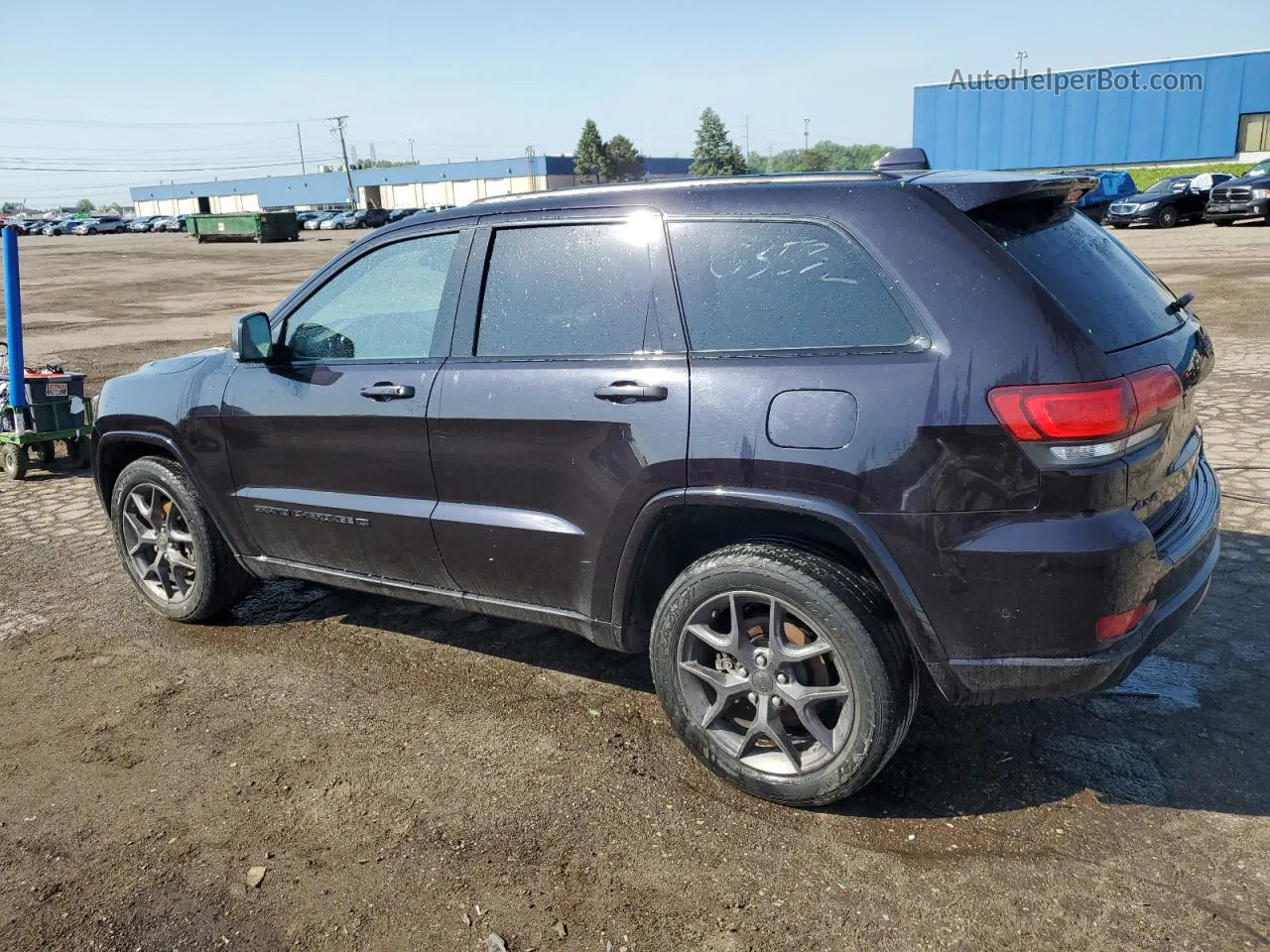 2021 Jeep Grand Cherokee Limited Черный vin: 1C4RJFBG1MC710353