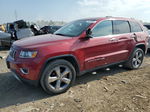 2014 Jeep Grand Cherokee Limited Burgundy vin: 1C4RJFBG2EC101774