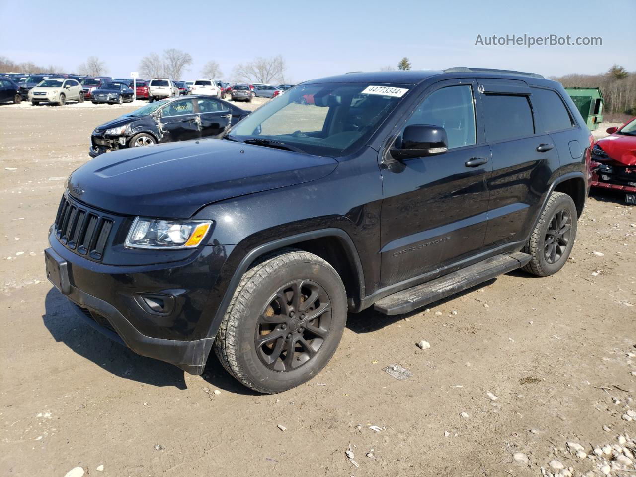 2014 Jeep Grand Cherokee Limited Черный vin: 1C4RJFBG2EC111866