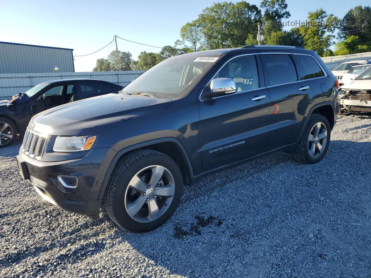 2014 Jeep Grand Cherokee Limited Gray vin: 1C4RJFBG2EC258978