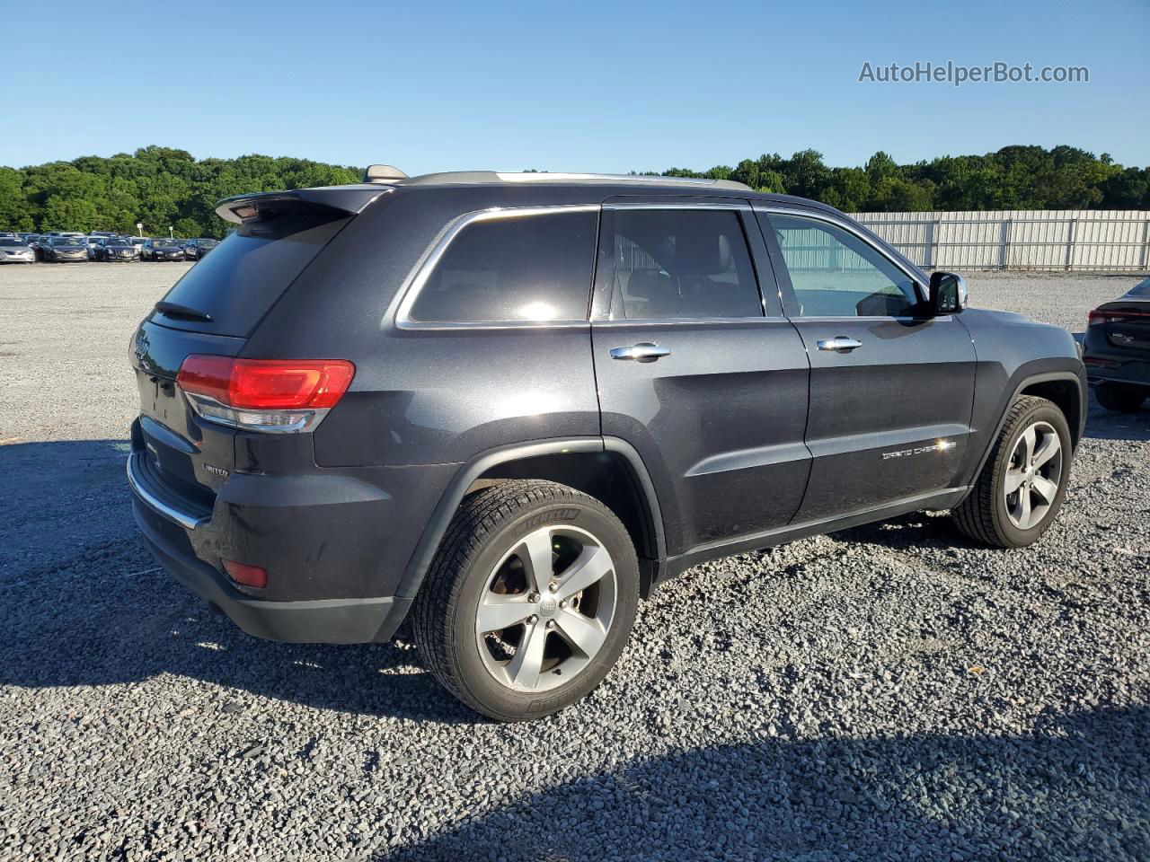 2014 Jeep Grand Cherokee Limited Gray vin: 1C4RJFBG2EC258978