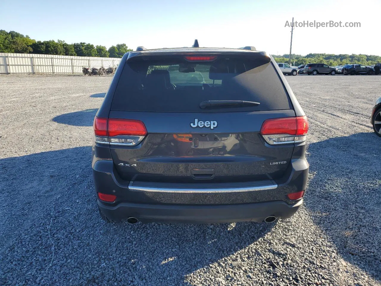 2014 Jeep Grand Cherokee Limited Gray vin: 1C4RJFBG2EC258978