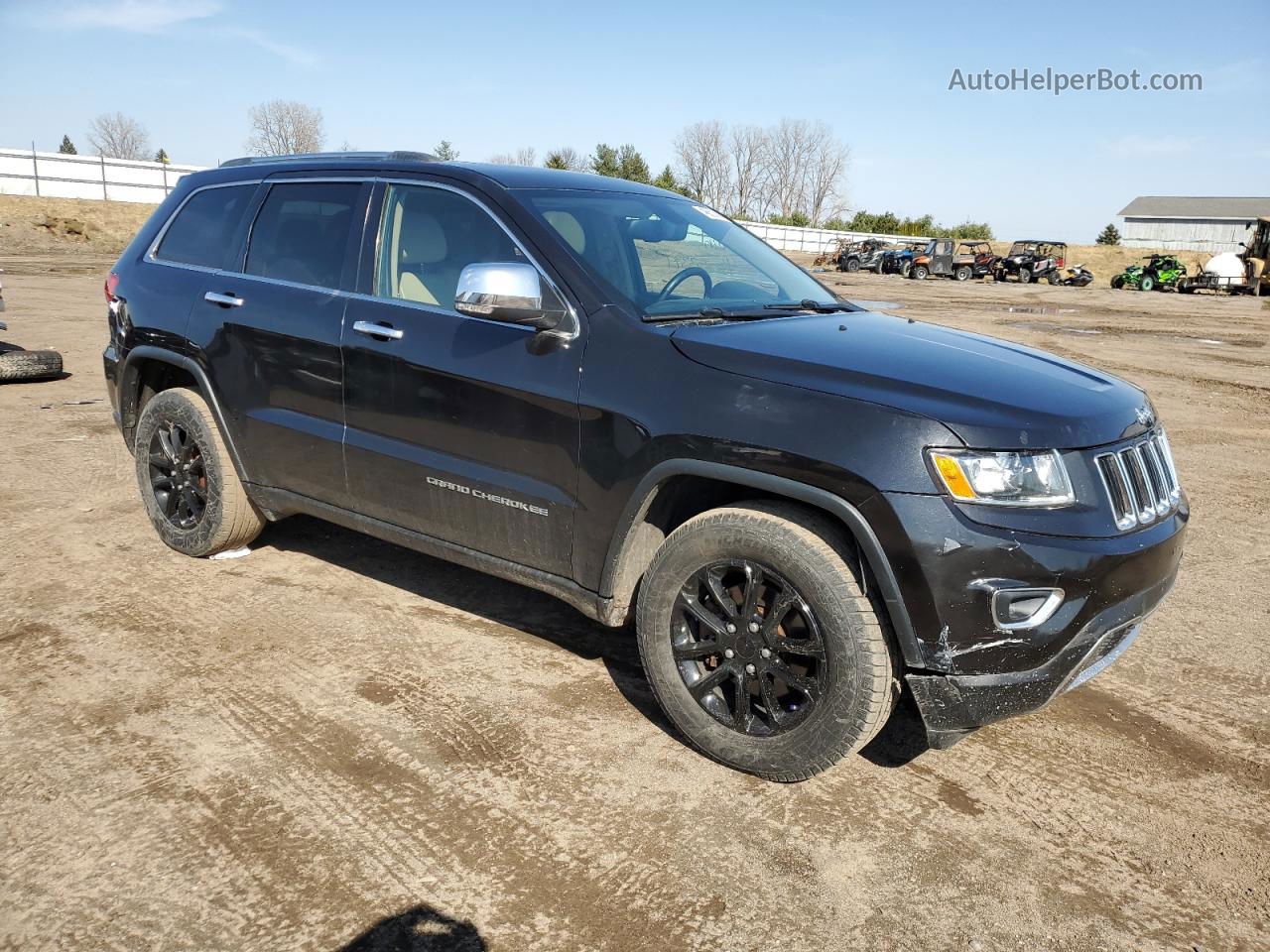 2014 Jeep Grand Cherokee Limited Black vin: 1C4RJFBG2EC339625