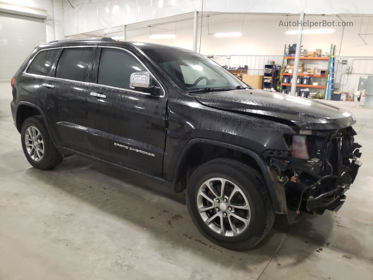 2014 Jeep Grand Cherokee Limited Черный vin: 1C4RJFBG2EC378439