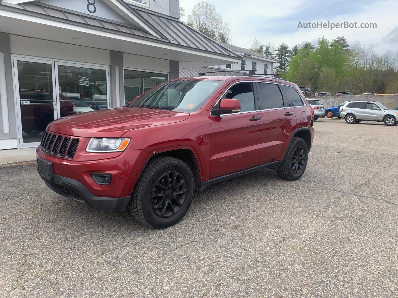 2014 Jeep Grand Cherokee Limited Red vin: 1C4RJFBG2EC447470