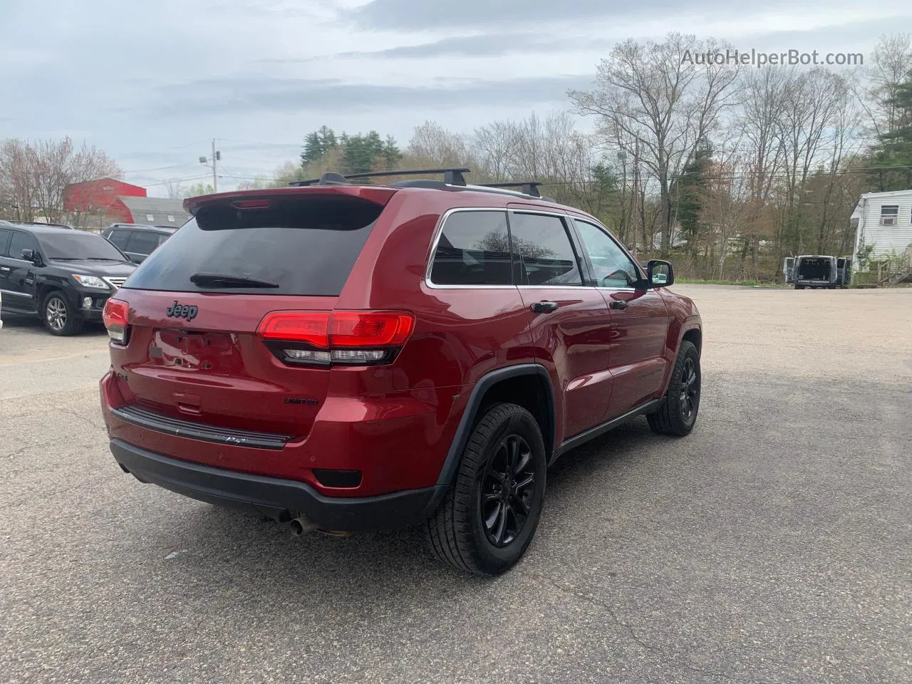 2014 Jeep Grand Cherokee Limited Red vin: 1C4RJFBG2EC447470