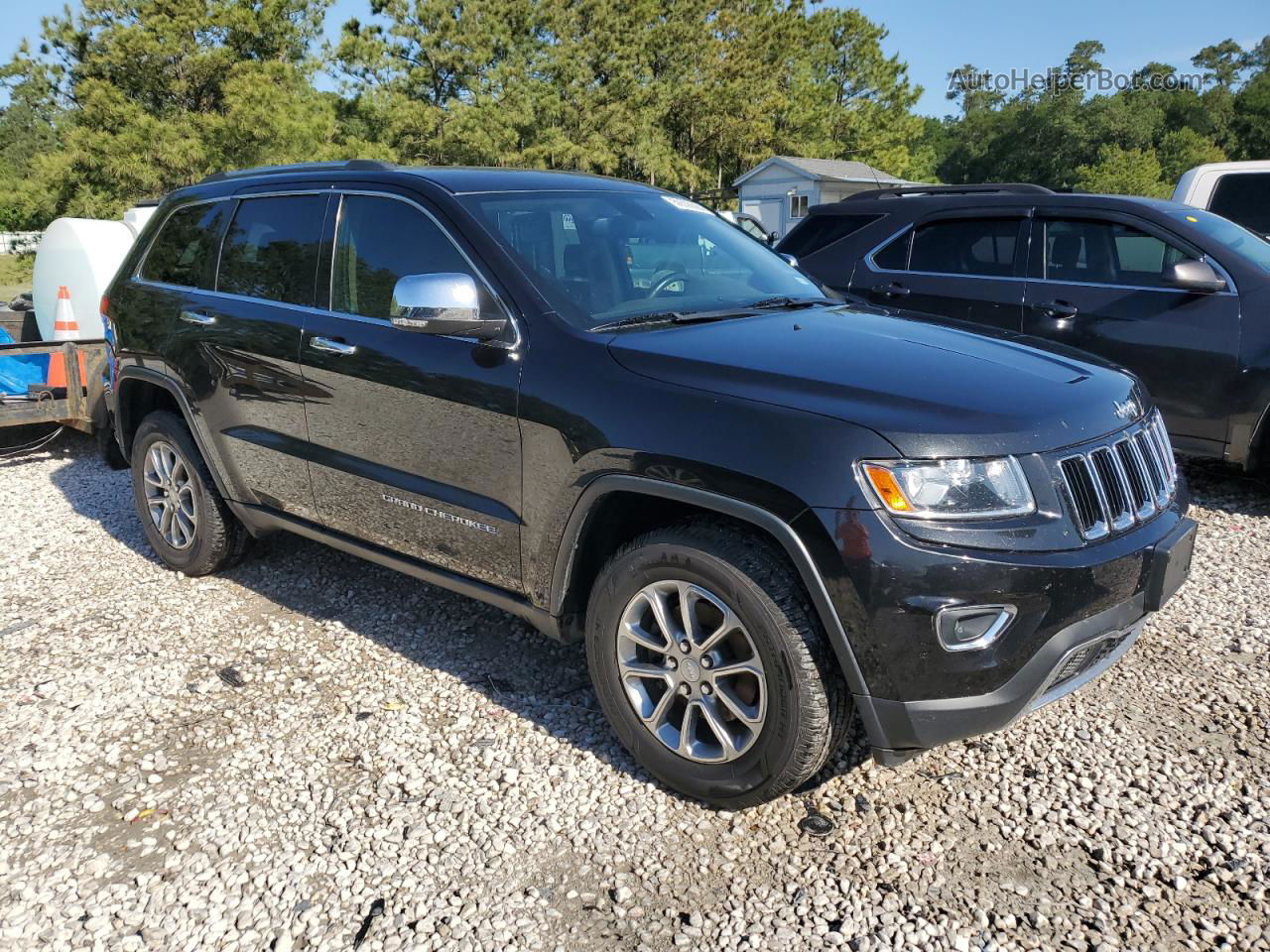 2014 Jeep Grand Cherokee Limited Black vin: 1C4RJFBG2EC459120