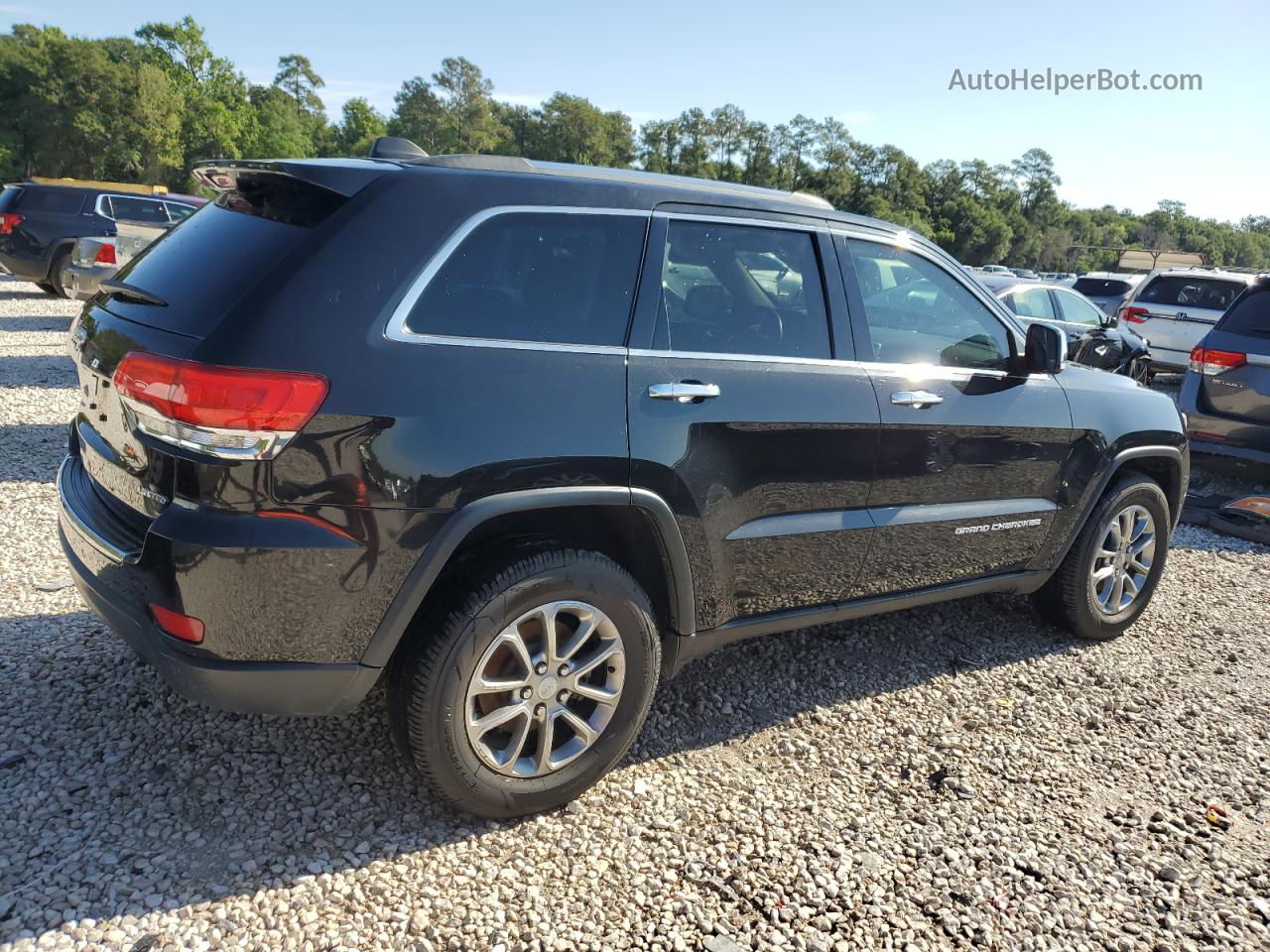 2014 Jeep Grand Cherokee Limited Black vin: 1C4RJFBG2EC459120