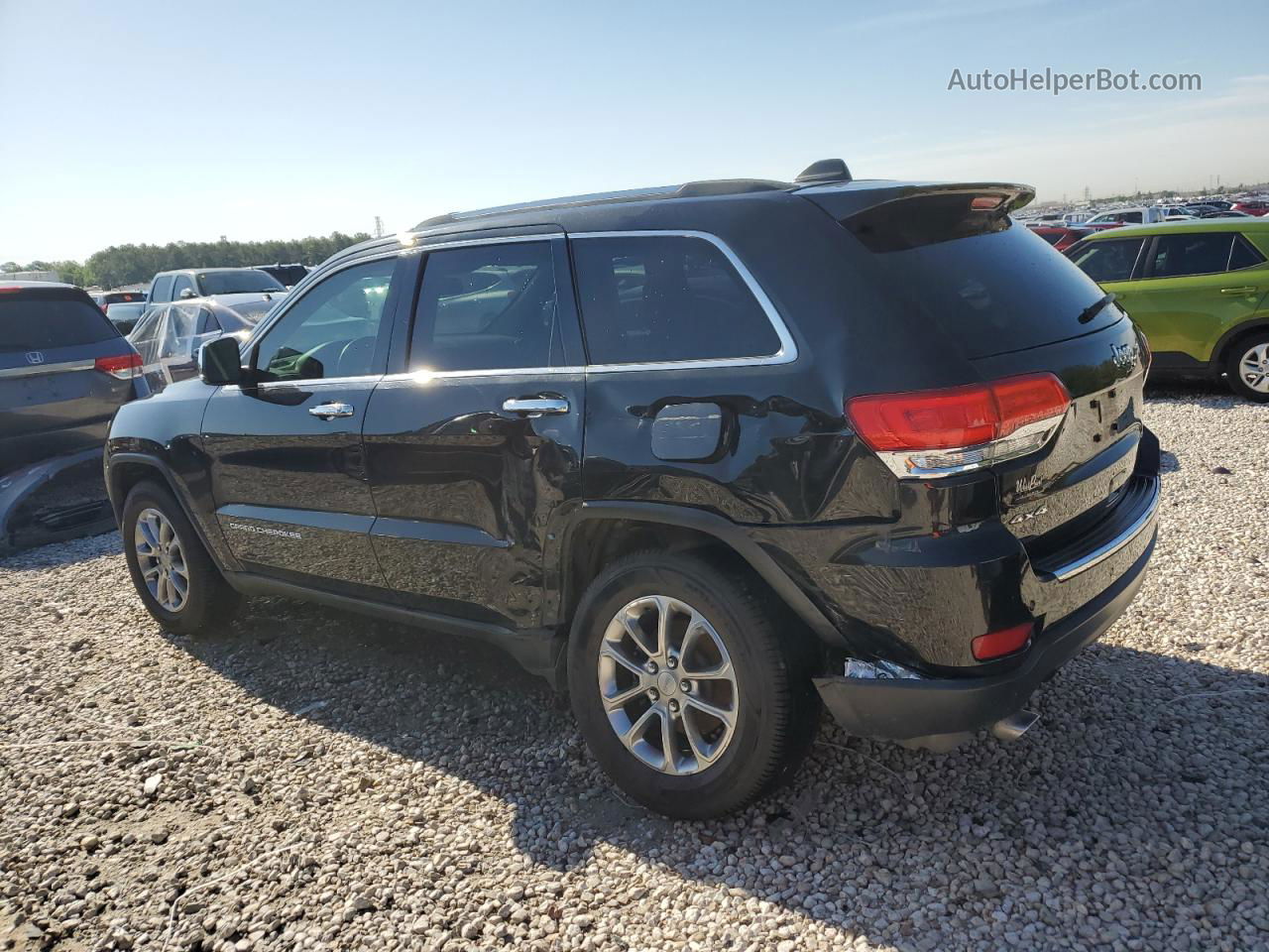 2014 Jeep Grand Cherokee Limited Black vin: 1C4RJFBG2EC459120