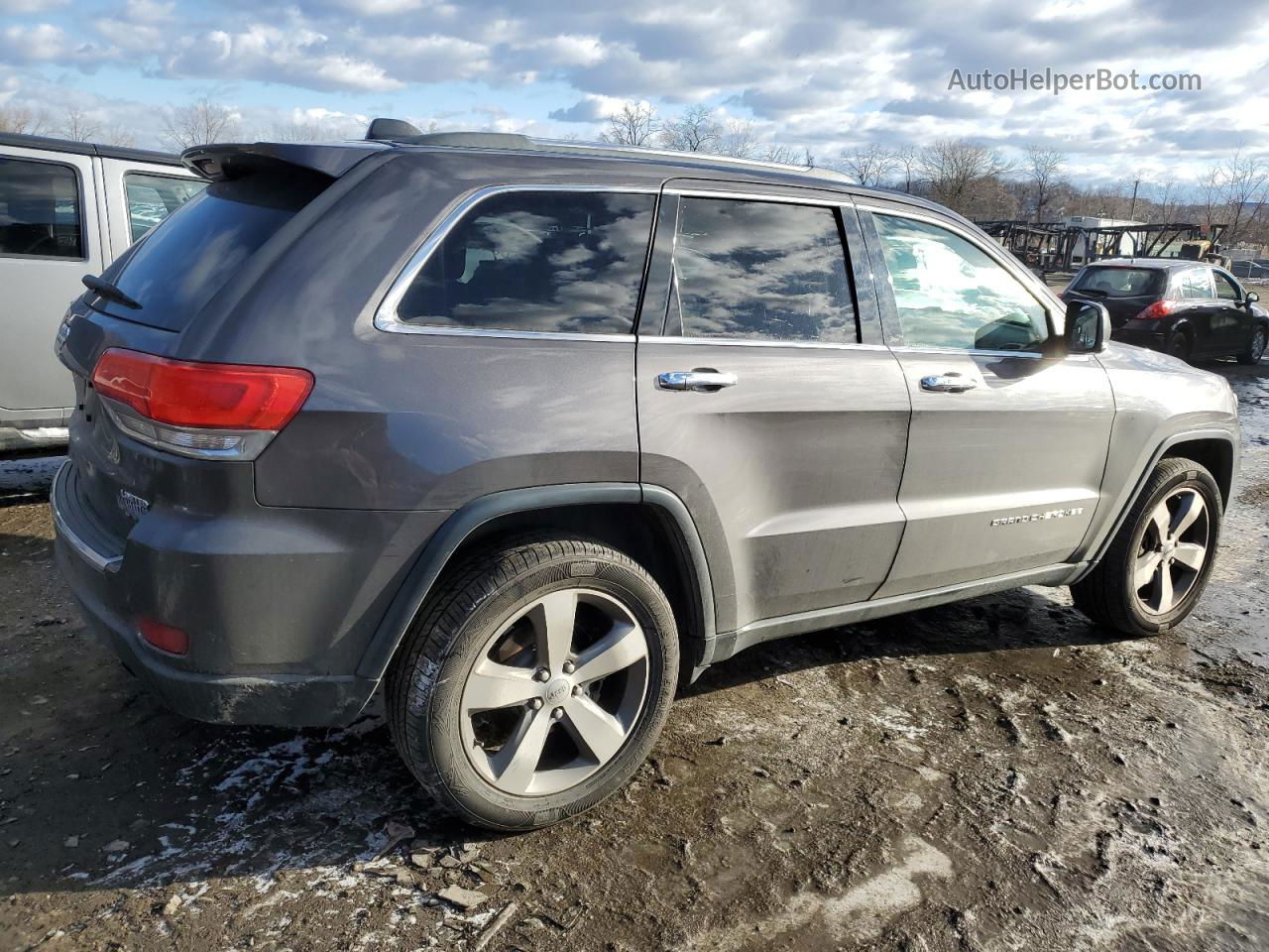 2014 Jeep Grand Cherokee Limited Gray vin: 1C4RJFBG2EC497026