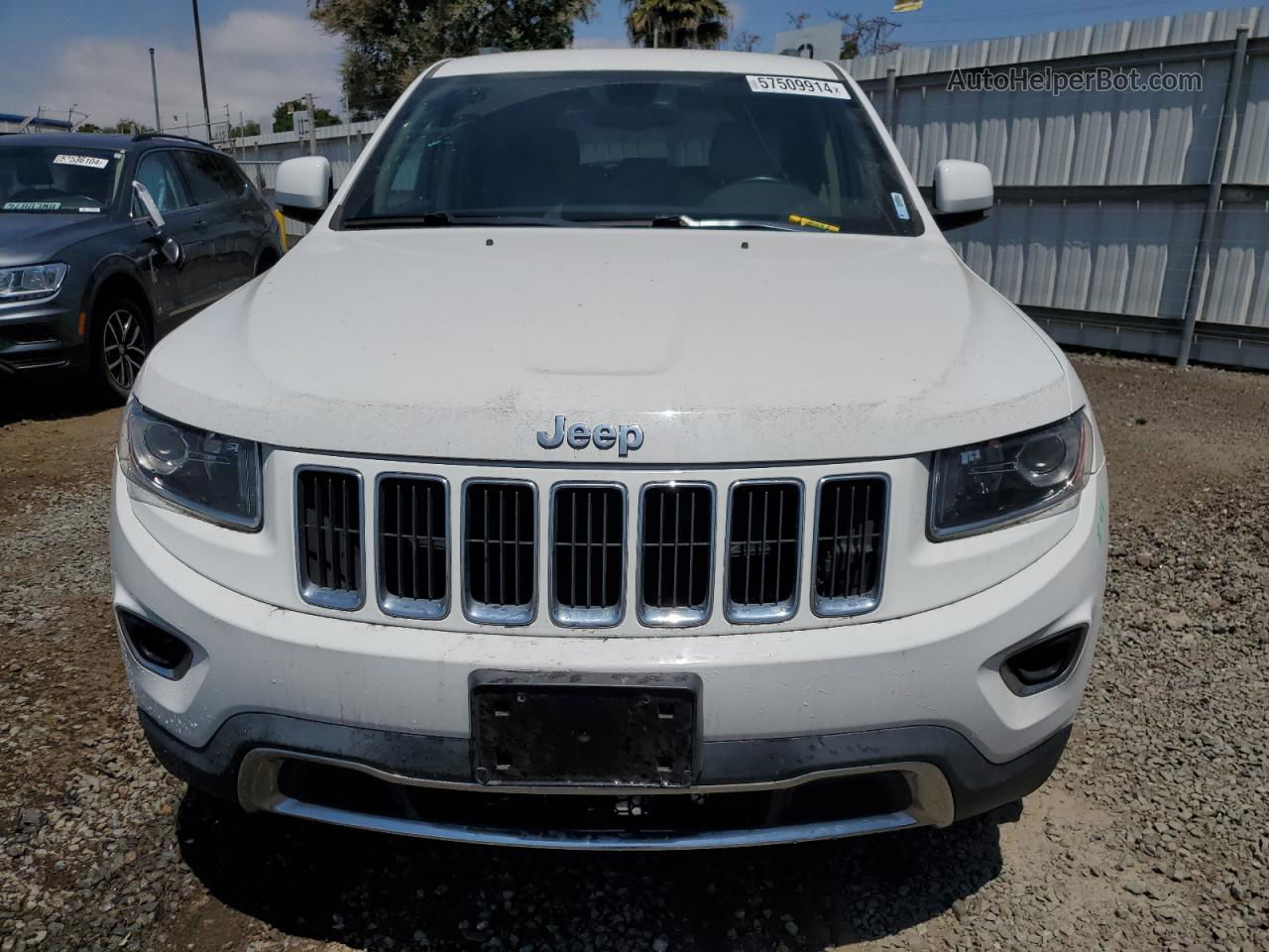 2014 Jeep Grand Cherokee Limited Белый vin: 1C4RJFBG2EC519025