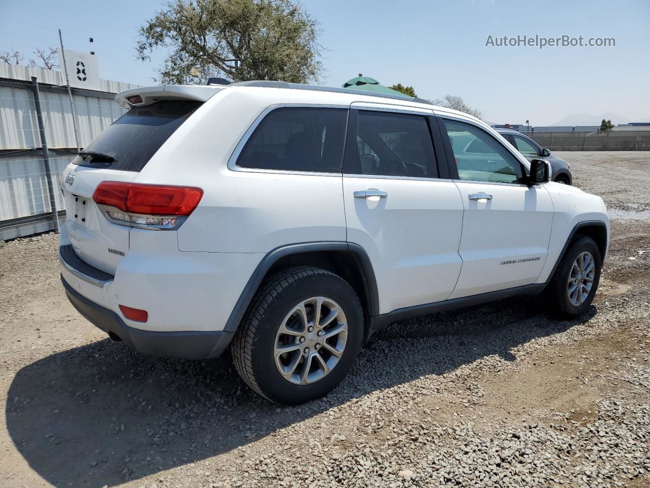 2014 Jeep Grand Cherokee Limited Белый vin: 1C4RJFBG2EC519025