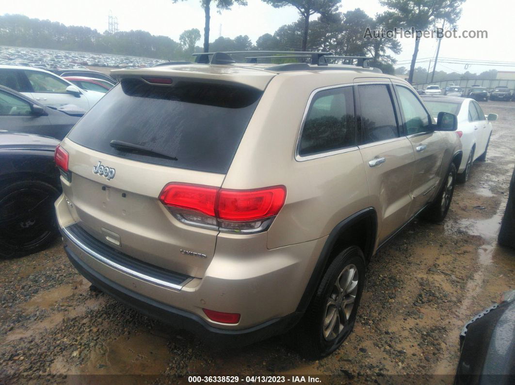 2015 Jeep Grand Cherokee Limited Gold vin: 1C4RJFBG2FC118267