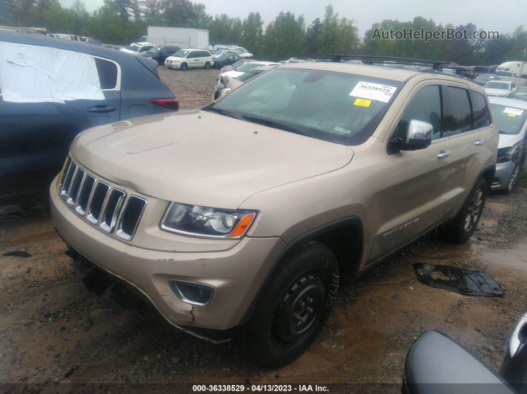 2015 Jeep Grand Cherokee Limited Золотой vin: 1C4RJFBG2FC118267