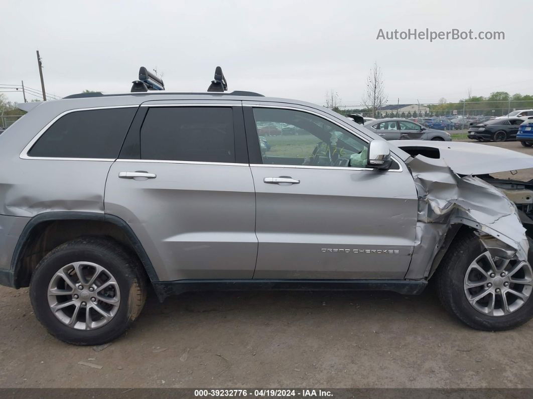 2015 Jeep Grand Cherokee Limited Silver vin: 1C4RJFBG2FC205618