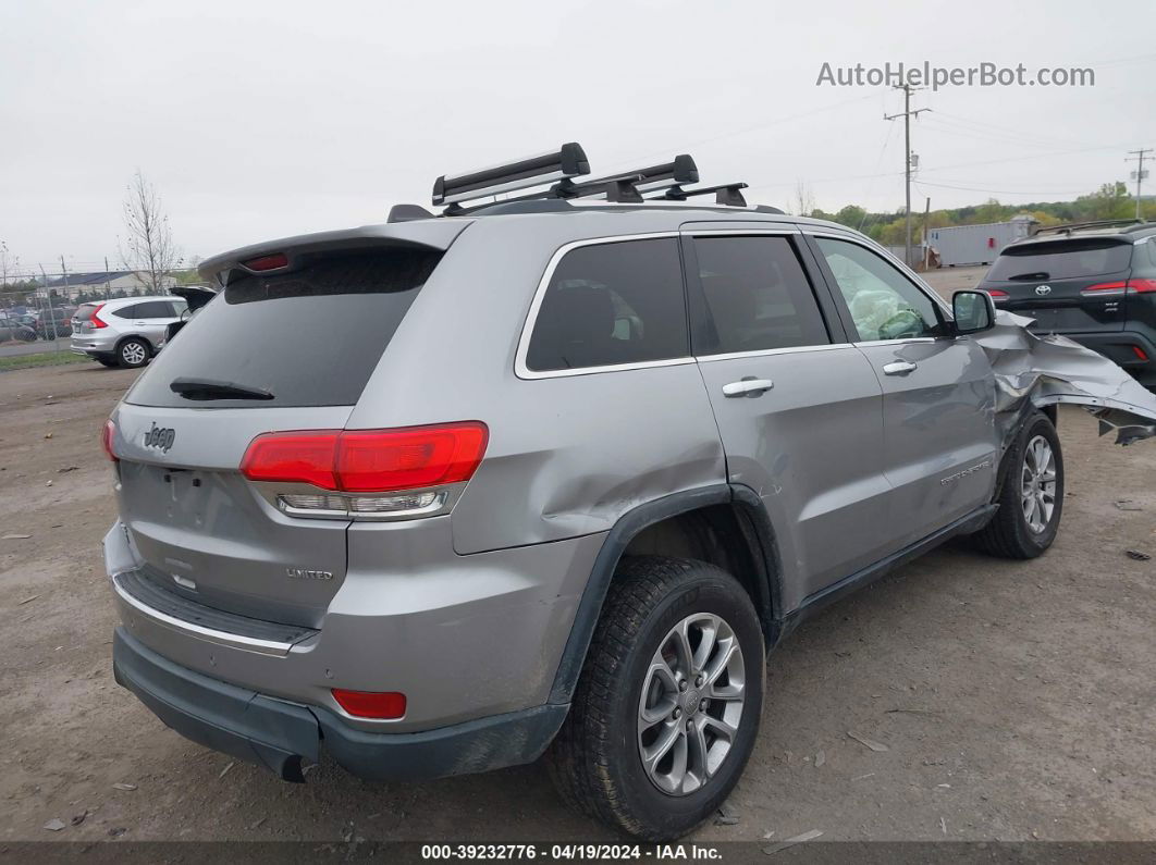 2015 Jeep Grand Cherokee Limited Серебряный vin: 1C4RJFBG2FC205618