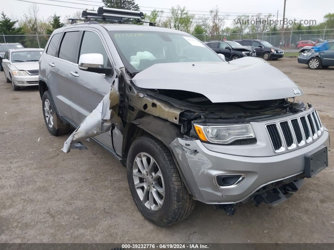 2015 Jeep Grand Cherokee Limited Silver vin: 1C4RJFBG2FC205618