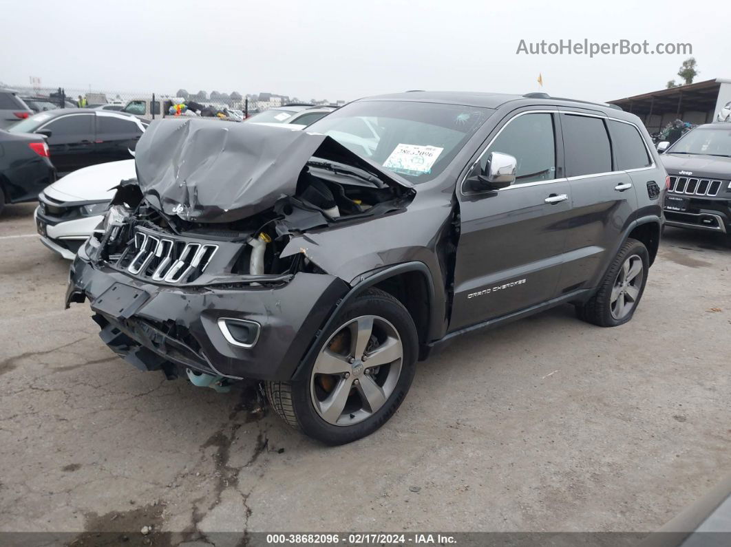 2015 Jeep Grand Cherokee Limited Серый vin: 1C4RJFBG2FC625461