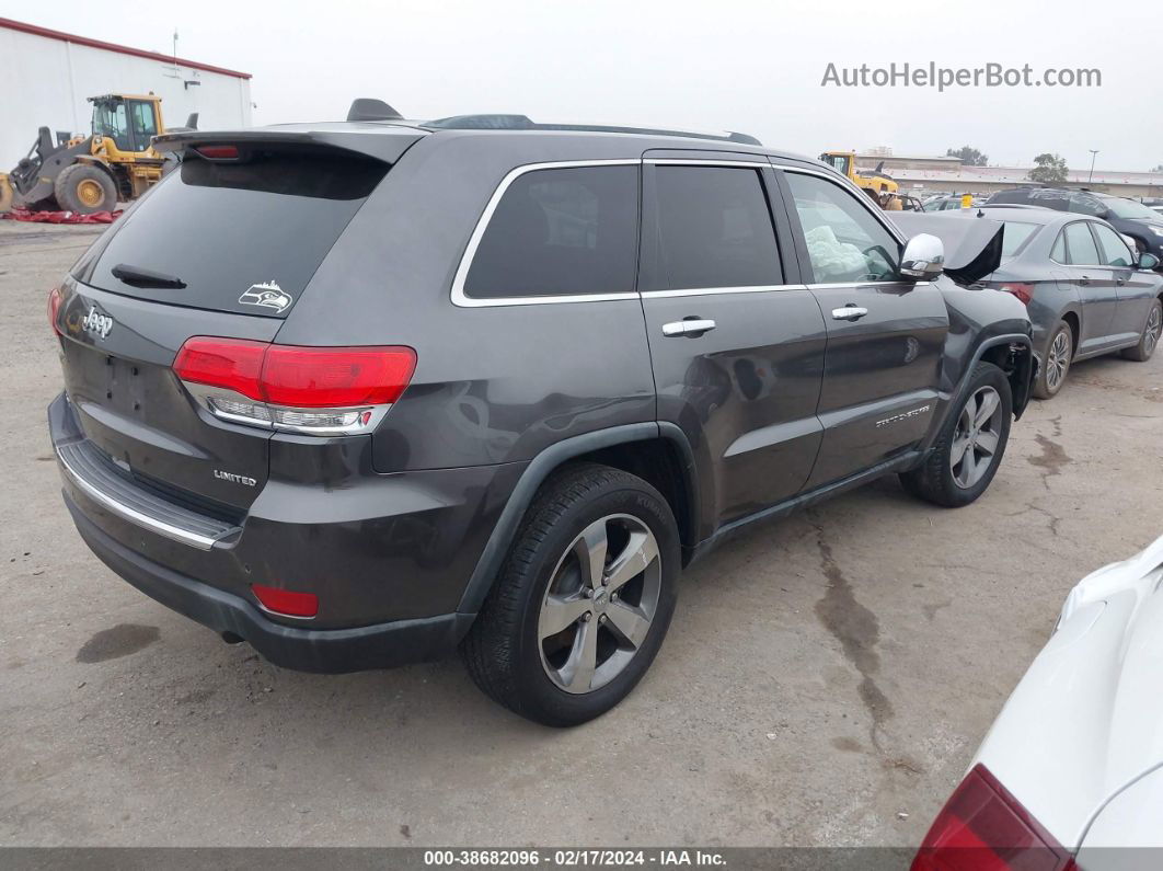 2015 Jeep Grand Cherokee Limited Gray vin: 1C4RJFBG2FC625461