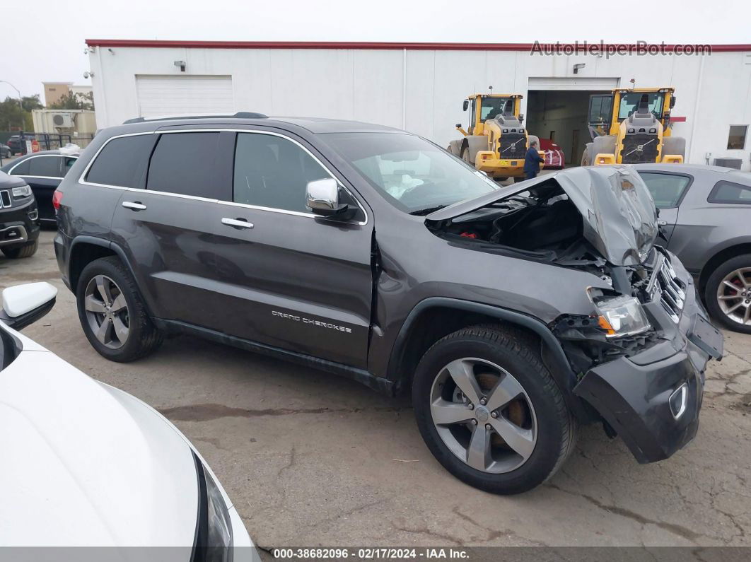 2015 Jeep Grand Cherokee Limited Gray vin: 1C4RJFBG2FC625461