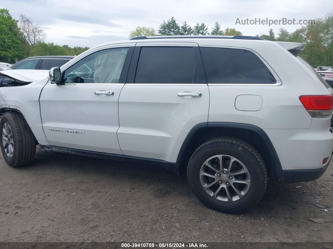 2015 Jeep Grand Cherokee Limited Белый vin: 1C4RJFBG2FC632376