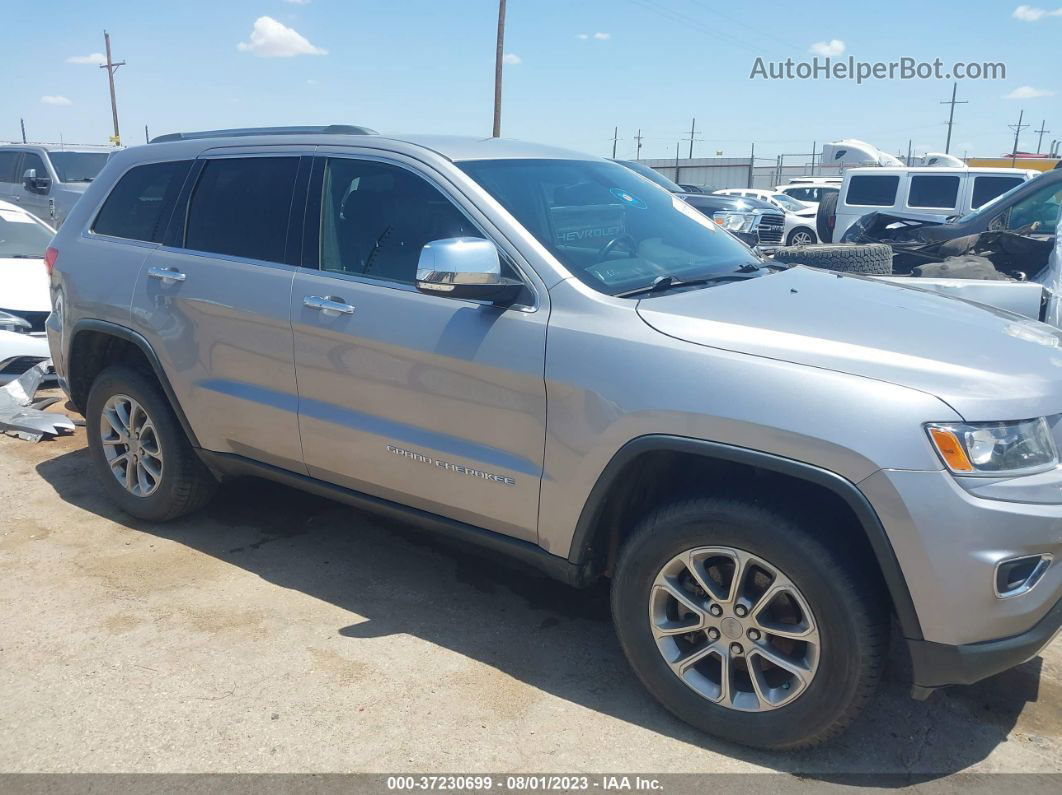 2015 Jeep Grand Cherokee Limited Silver vin: 1C4RJFBG2FC704032