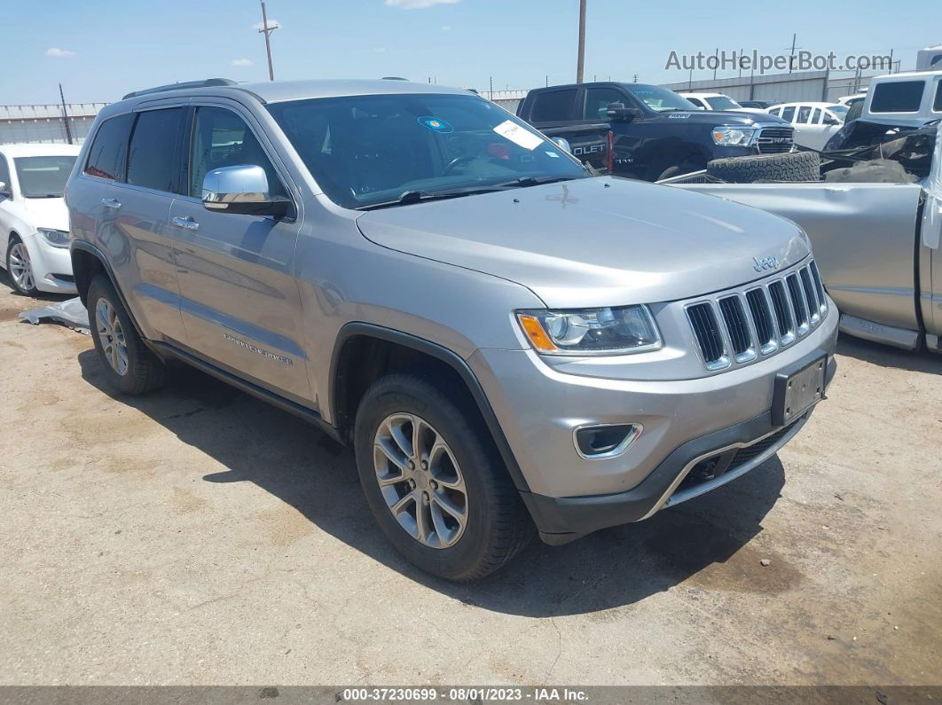 2015 Jeep Grand Cherokee Limited Silver vin: 1C4RJFBG2FC704032