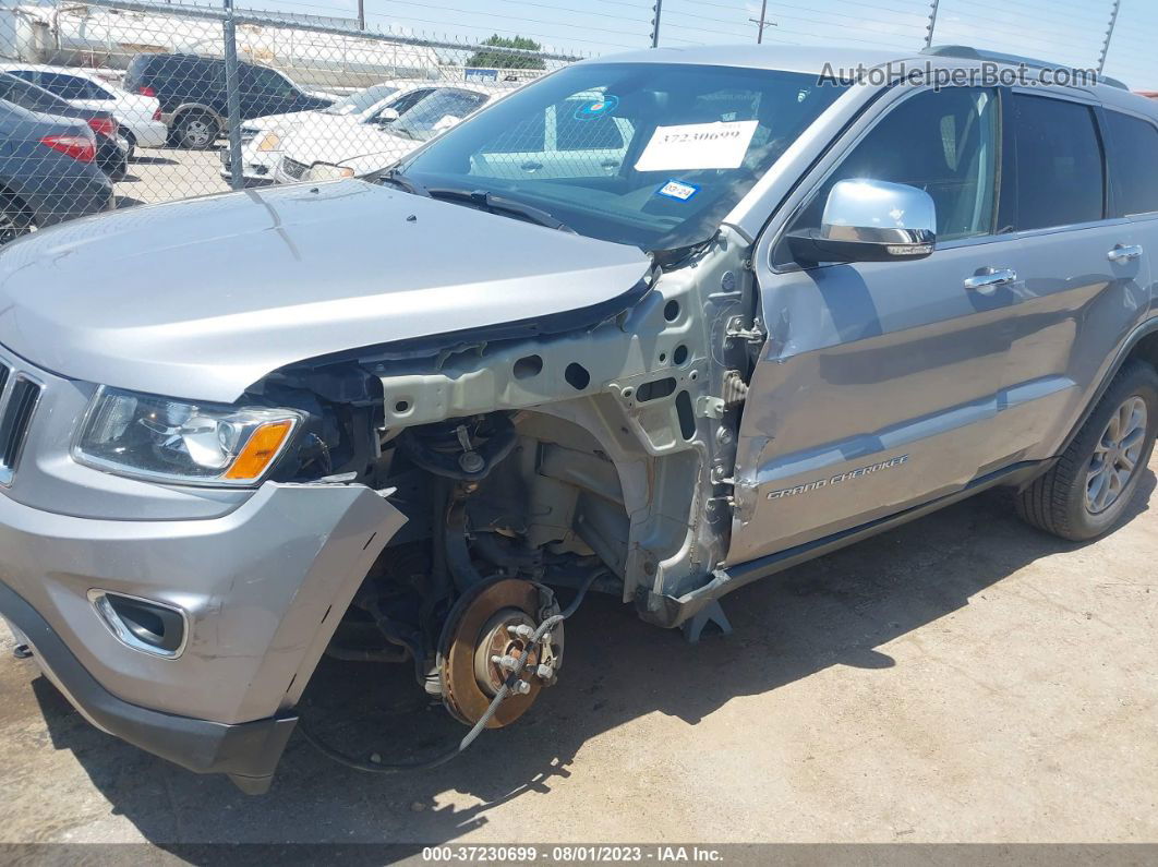 2015 Jeep Grand Cherokee Limited Silver vin: 1C4RJFBG2FC704032