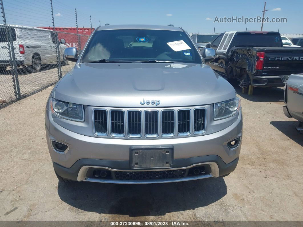 2015 Jeep Grand Cherokee Limited Silver vin: 1C4RJFBG2FC704032