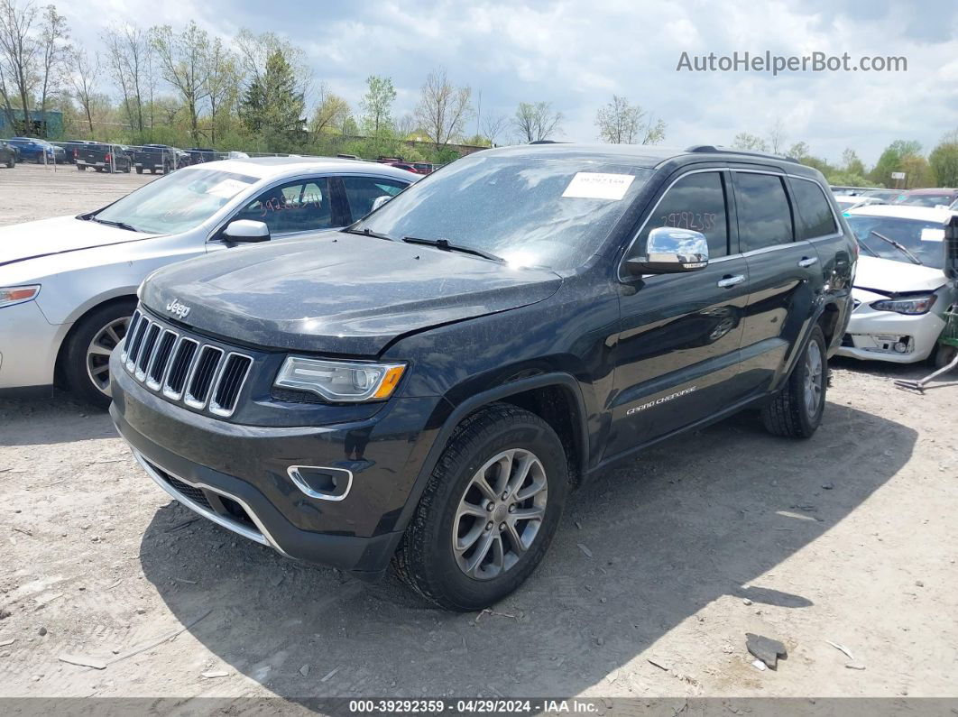 2015 Jeep Grand Cherokee Limited Black vin: 1C4RJFBG2FC738438