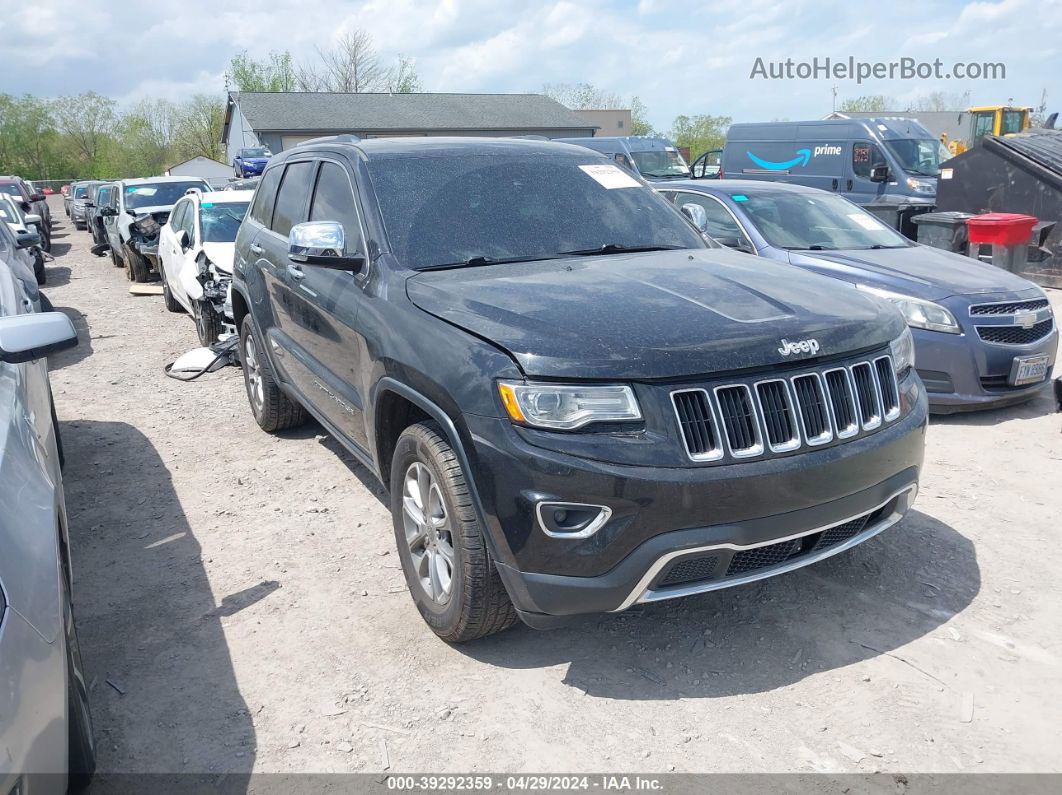 2015 Jeep Grand Cherokee Limited Black vin: 1C4RJFBG2FC738438